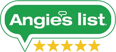 Angie's List 5 Star Rating for Tim's Tree Service.